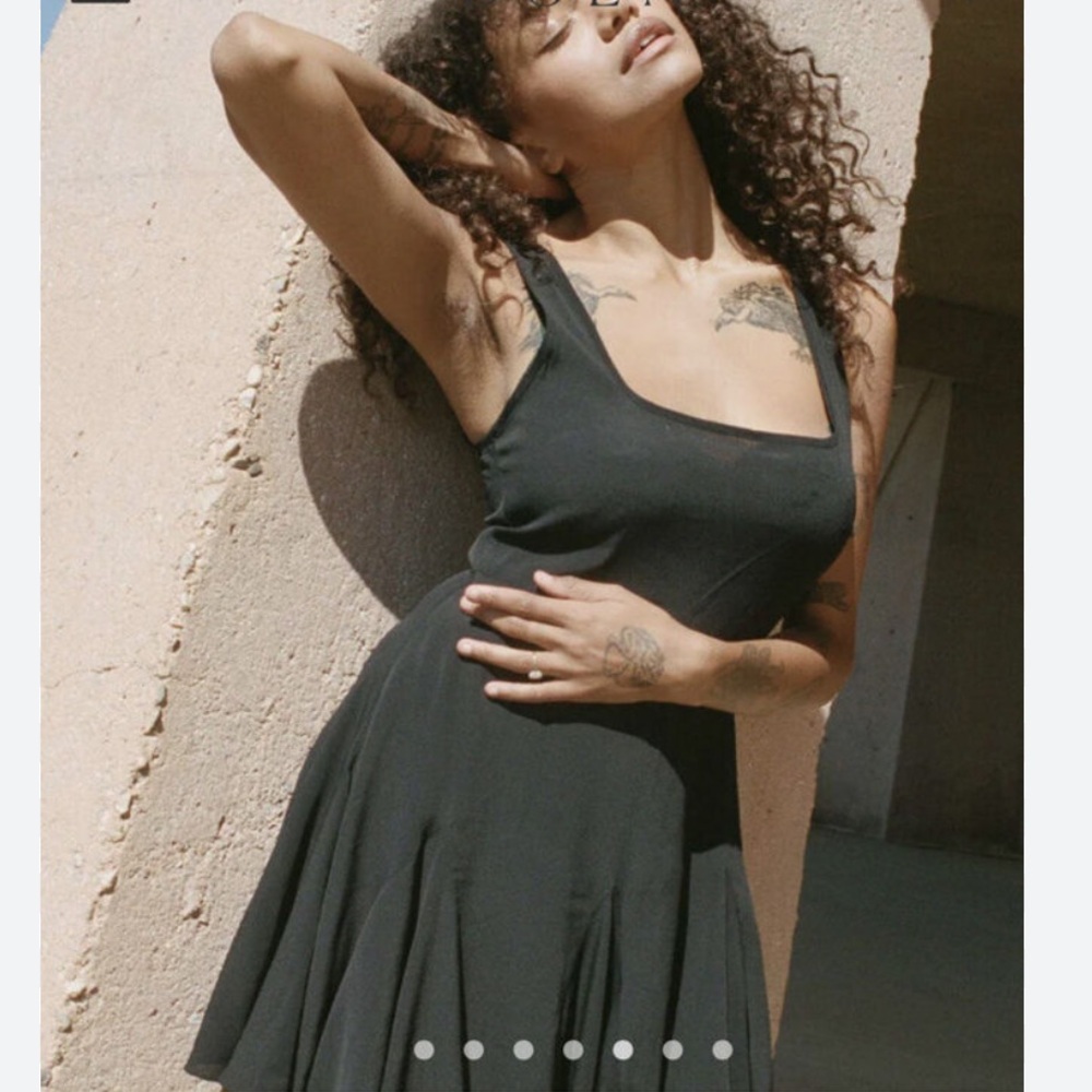Doen Porto dress black XXL NWT